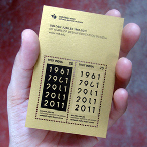 Creating Postage to Celebrate 50 Years of Design Education in India
